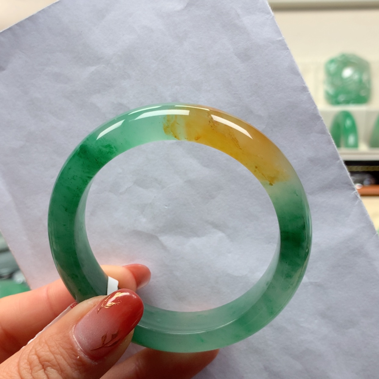 【闪购商品】石英质玉手镯未镶嵌