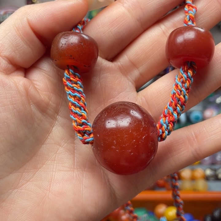 玛瑙/玉髓手链未镶嵌