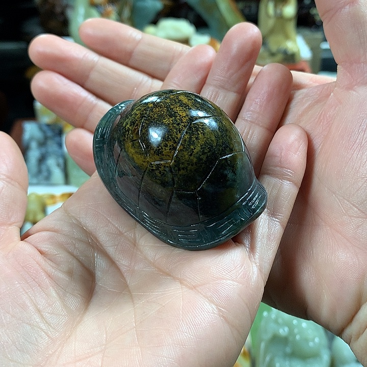 和田玉（糖玉）手把件未镶嵌雨*