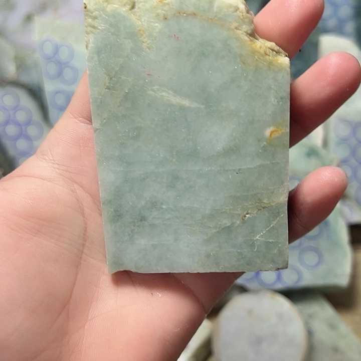 翡翠颈饰未镶嵌纯天然缅甸翡翠