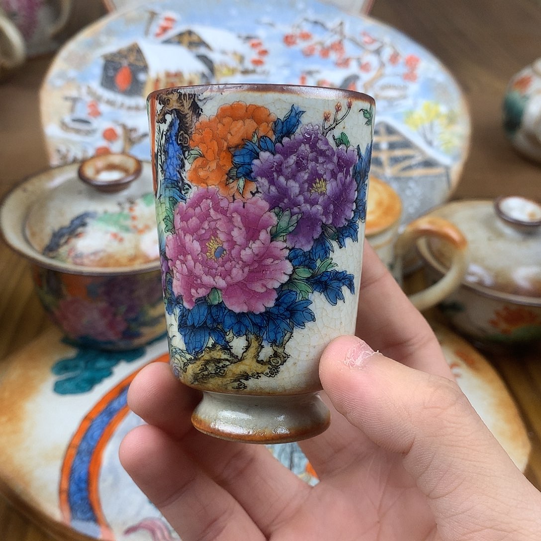 海***月杯景德镇陶瓷手作