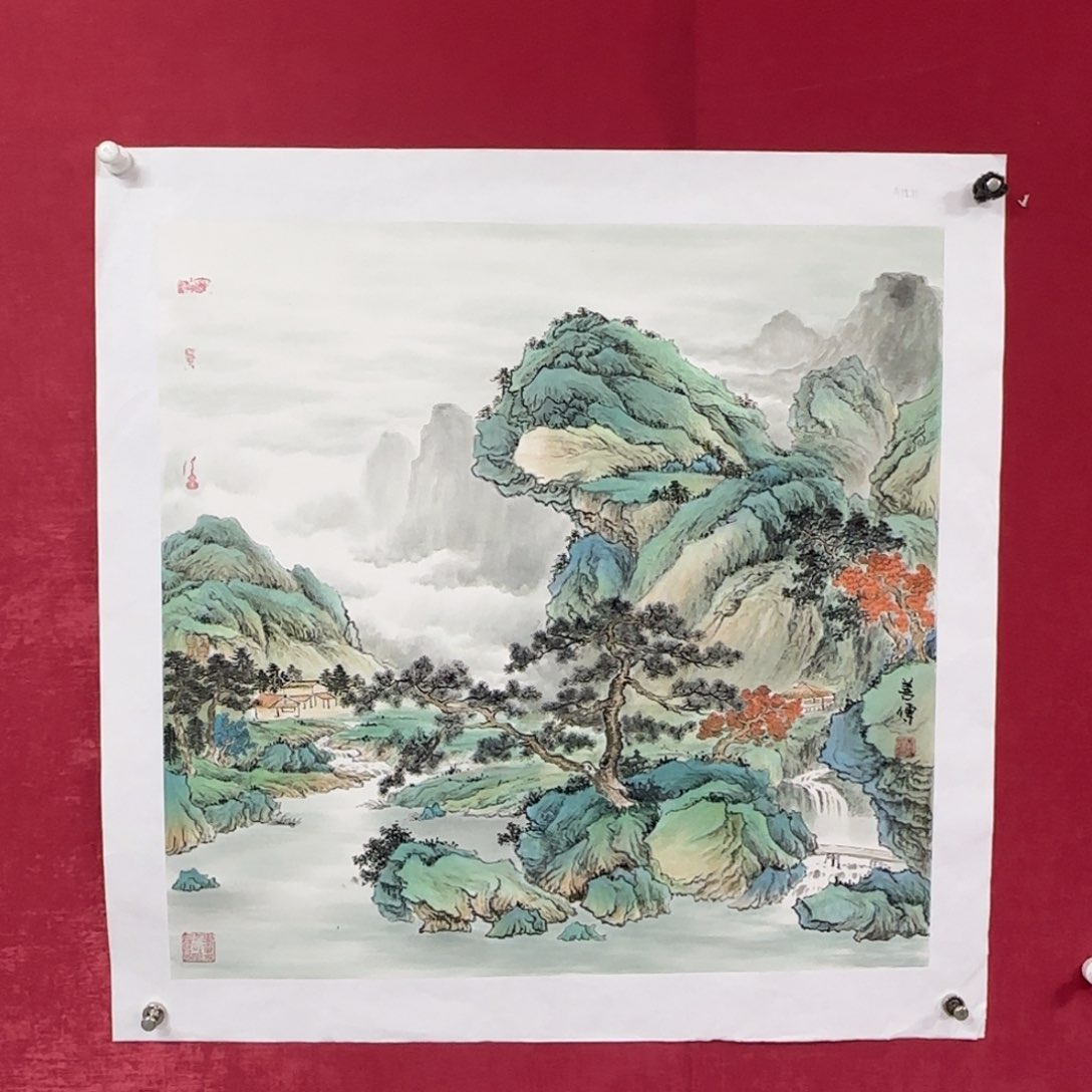 国画善传老师国画精品