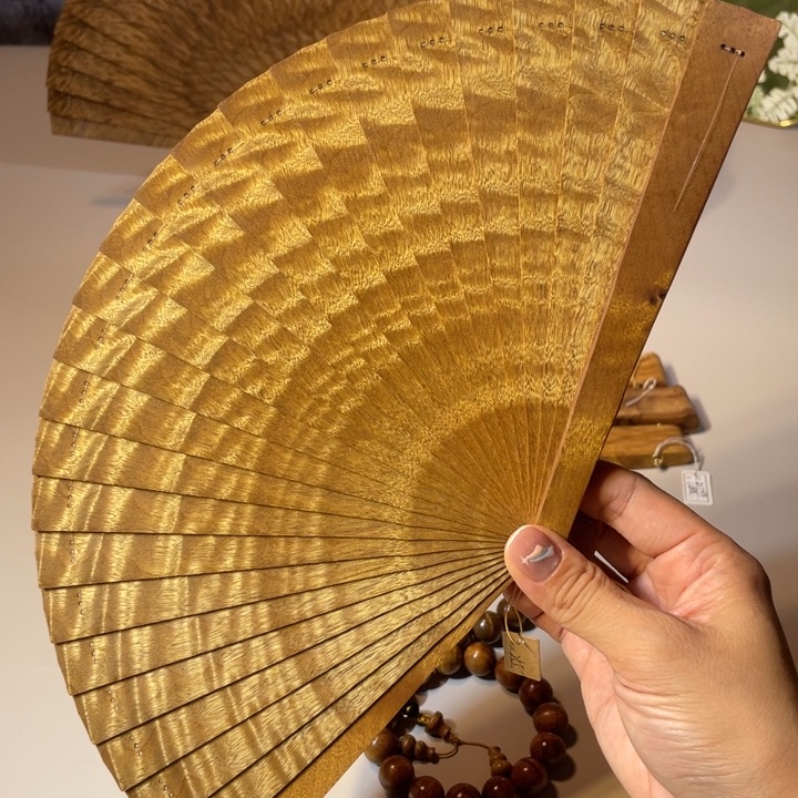 金丝楠苏扇金丝楠折扇18