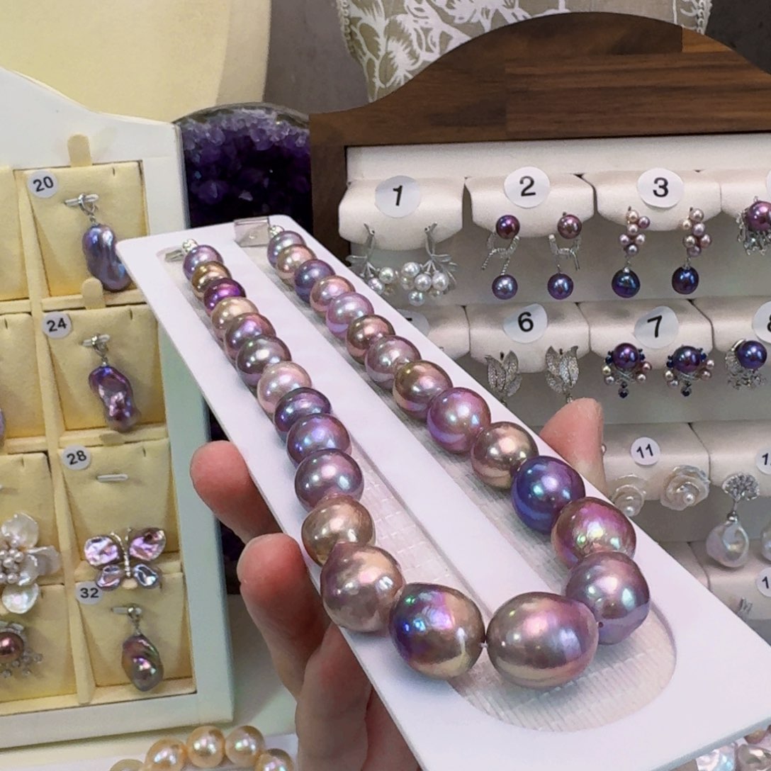 淡水珍珠项链未镶嵌