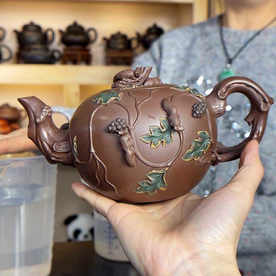 紫砂茶壶李桂敏老师700c c