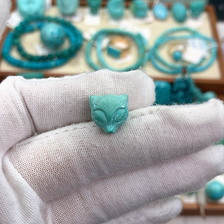 绿松石挂件未镶嵌