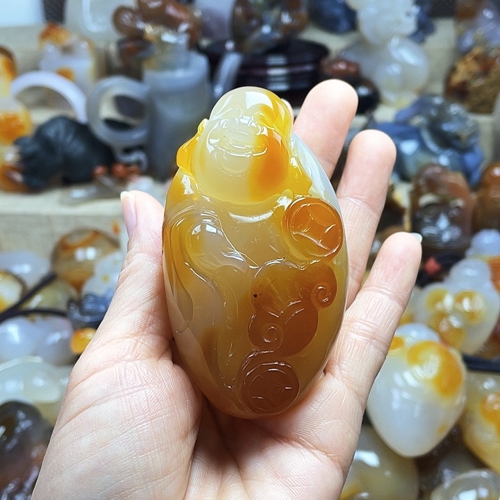 玛瑙/玉髓饰品未镶嵌真***难