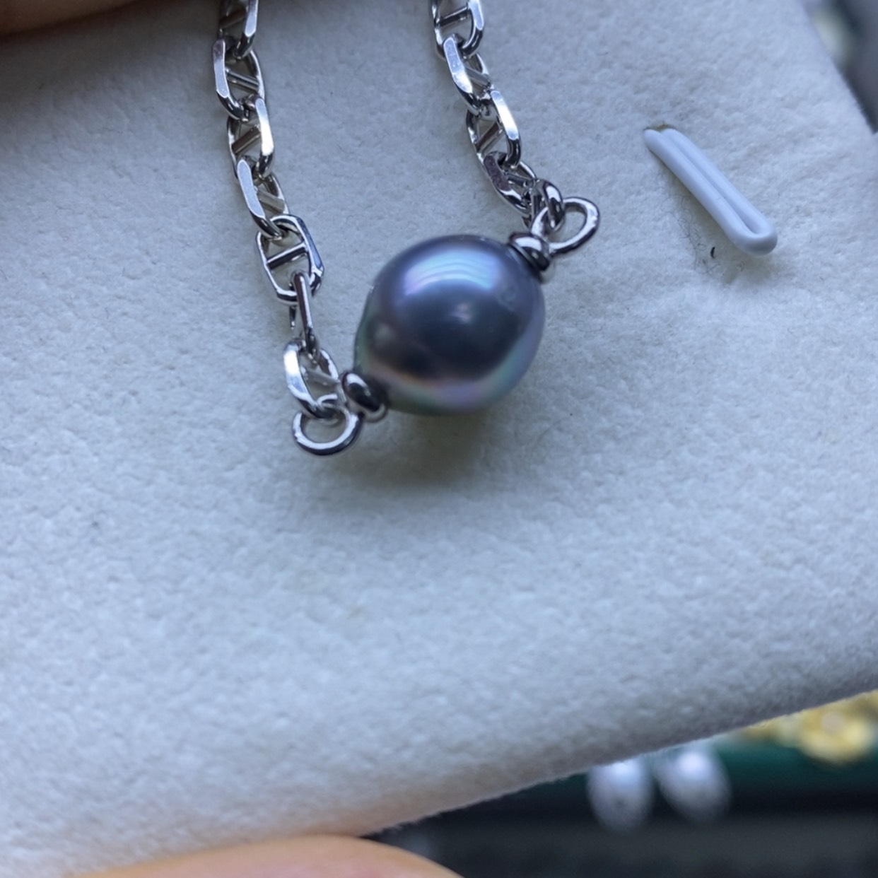 【闪购商品】海水珍珠手链银S925镶嵌