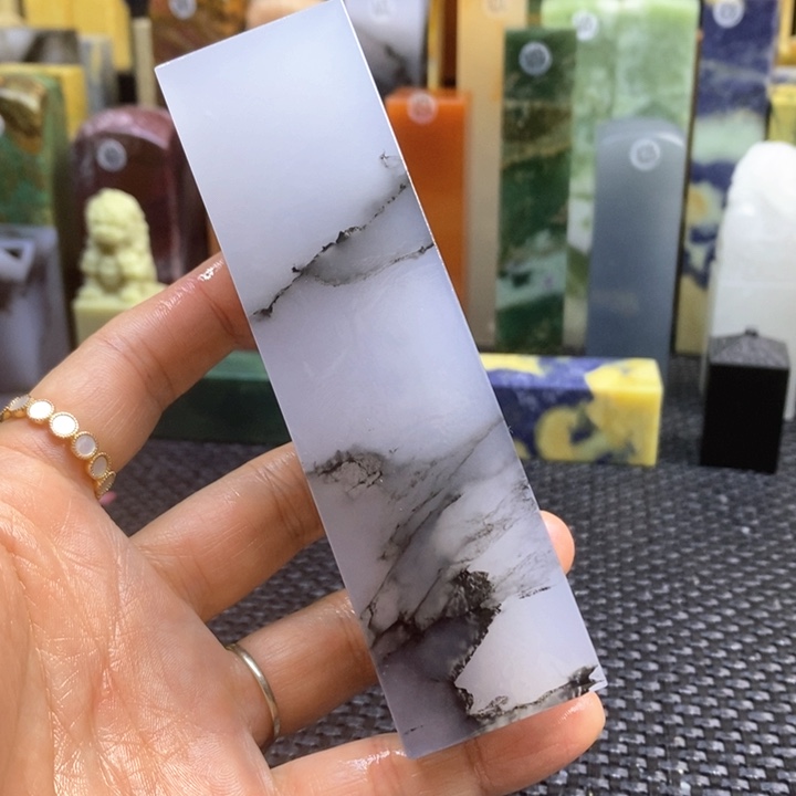 云南石青田石印章石