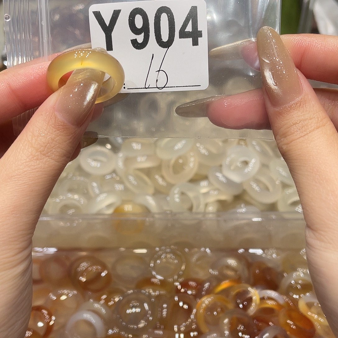 玛瑙/玉髓未镶嵌戒指