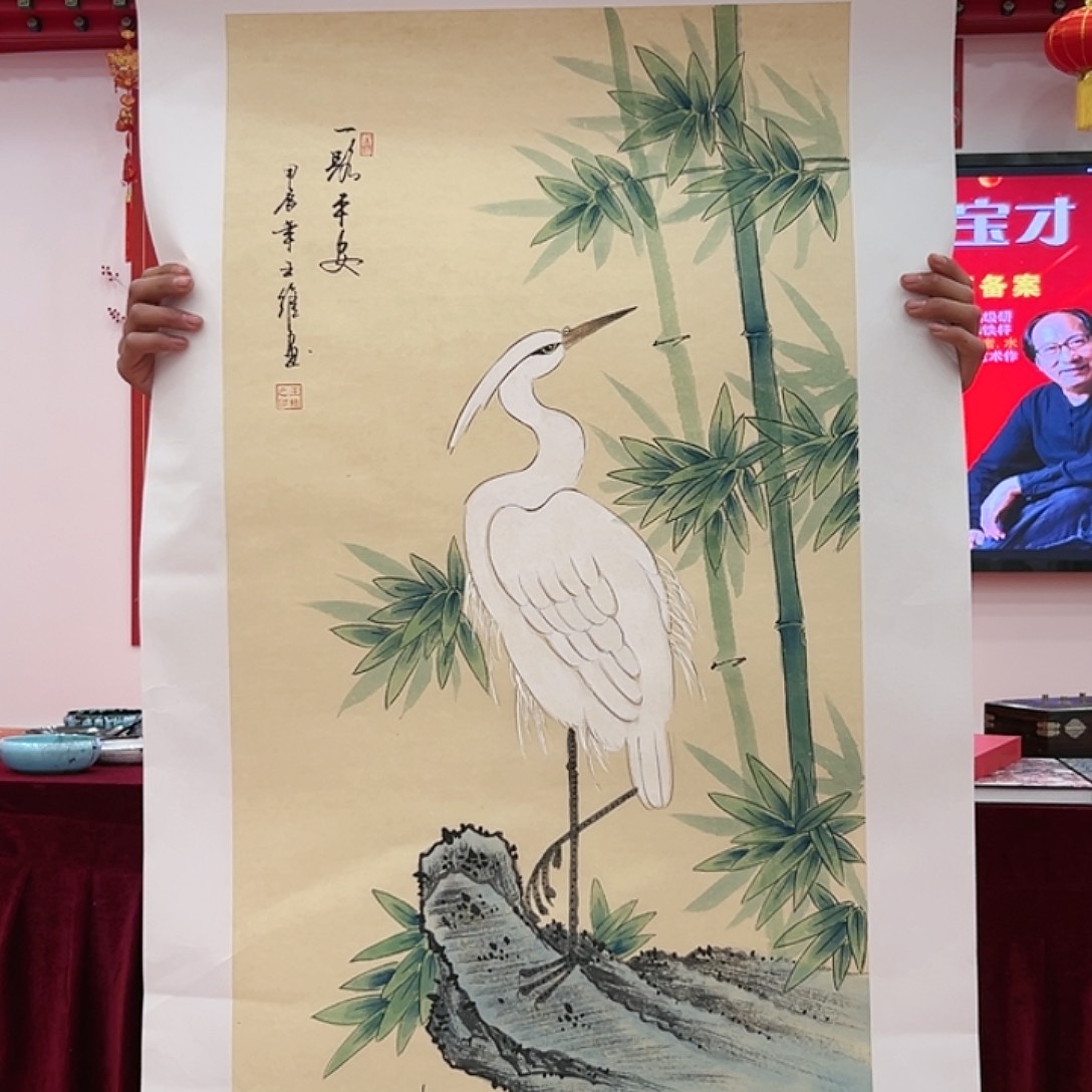 国画杜宝才展览原作