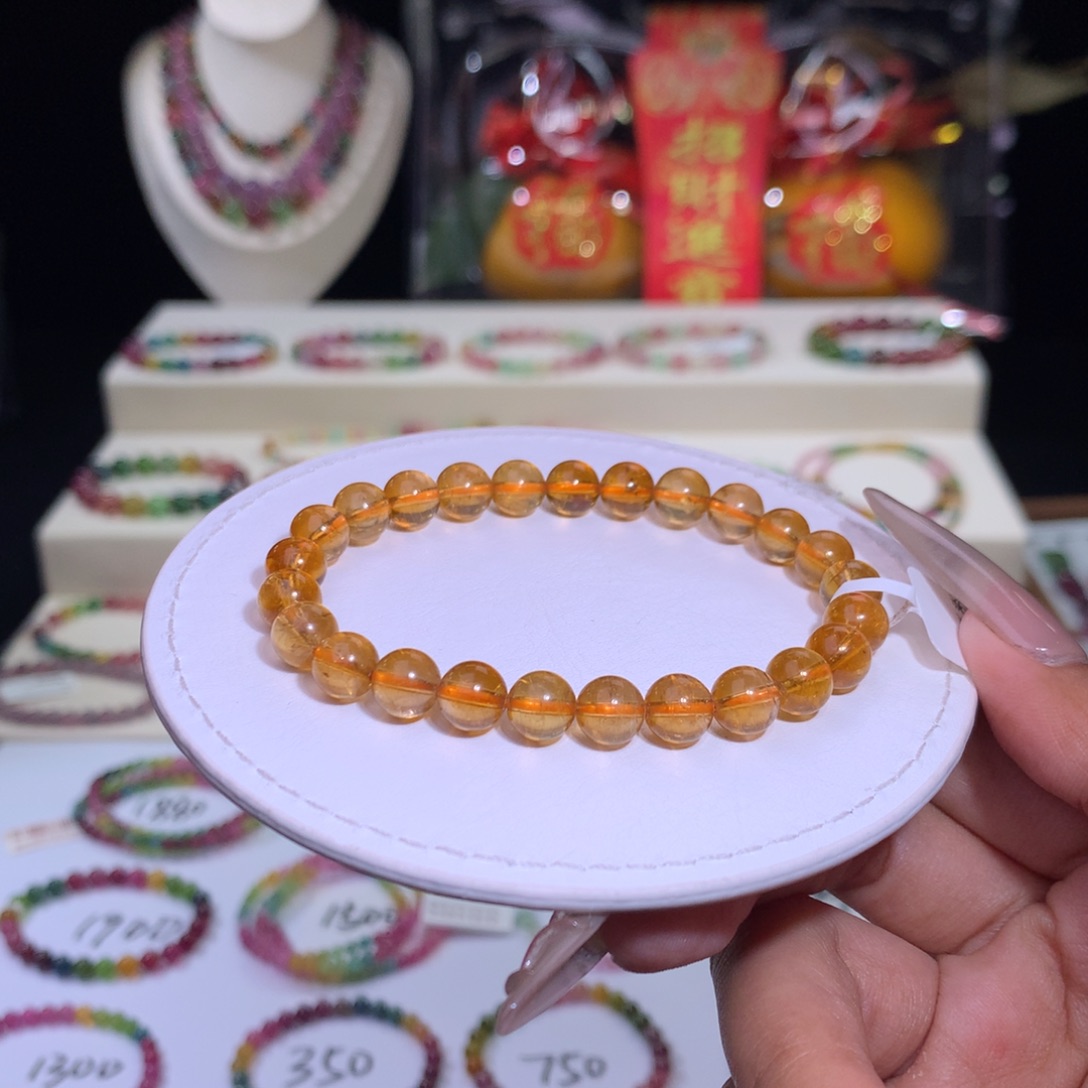 碧玺手链未镶嵌碧玺