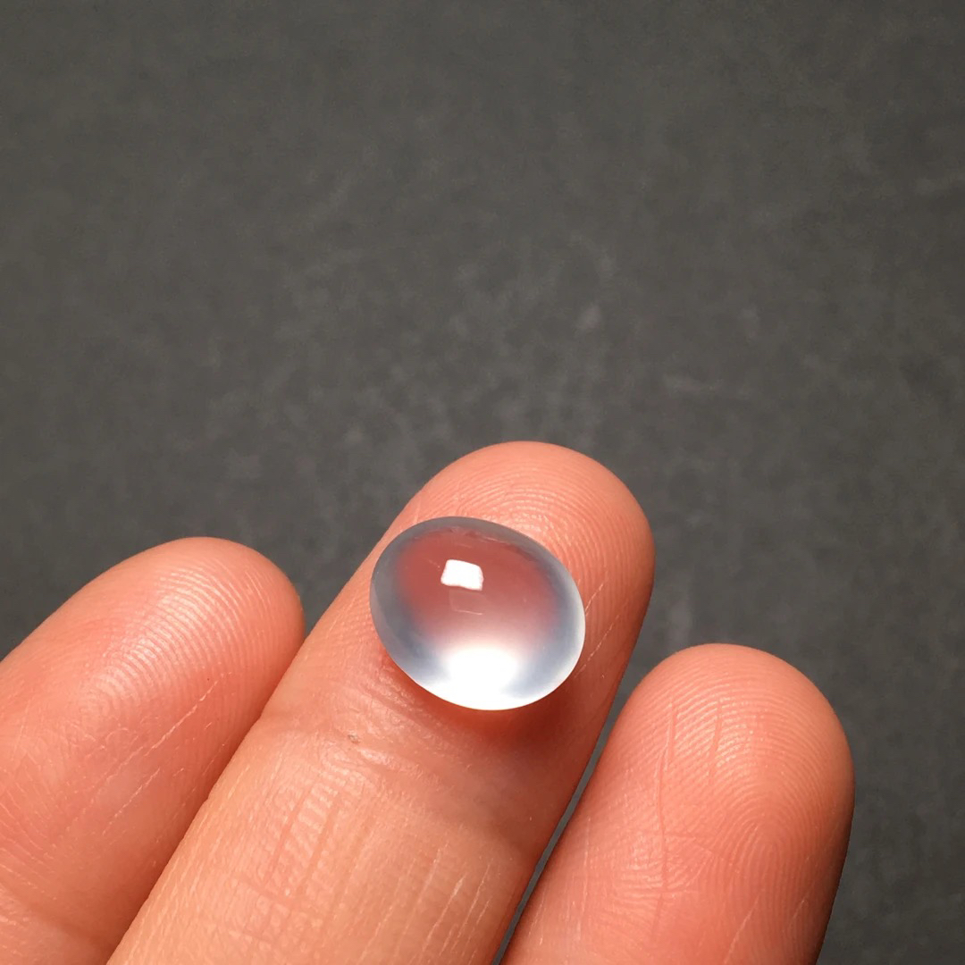 尺寸10.6-8.9-5.2天然缅甸翡翠高冰蛋面戒指颈饰手链多时尚气质