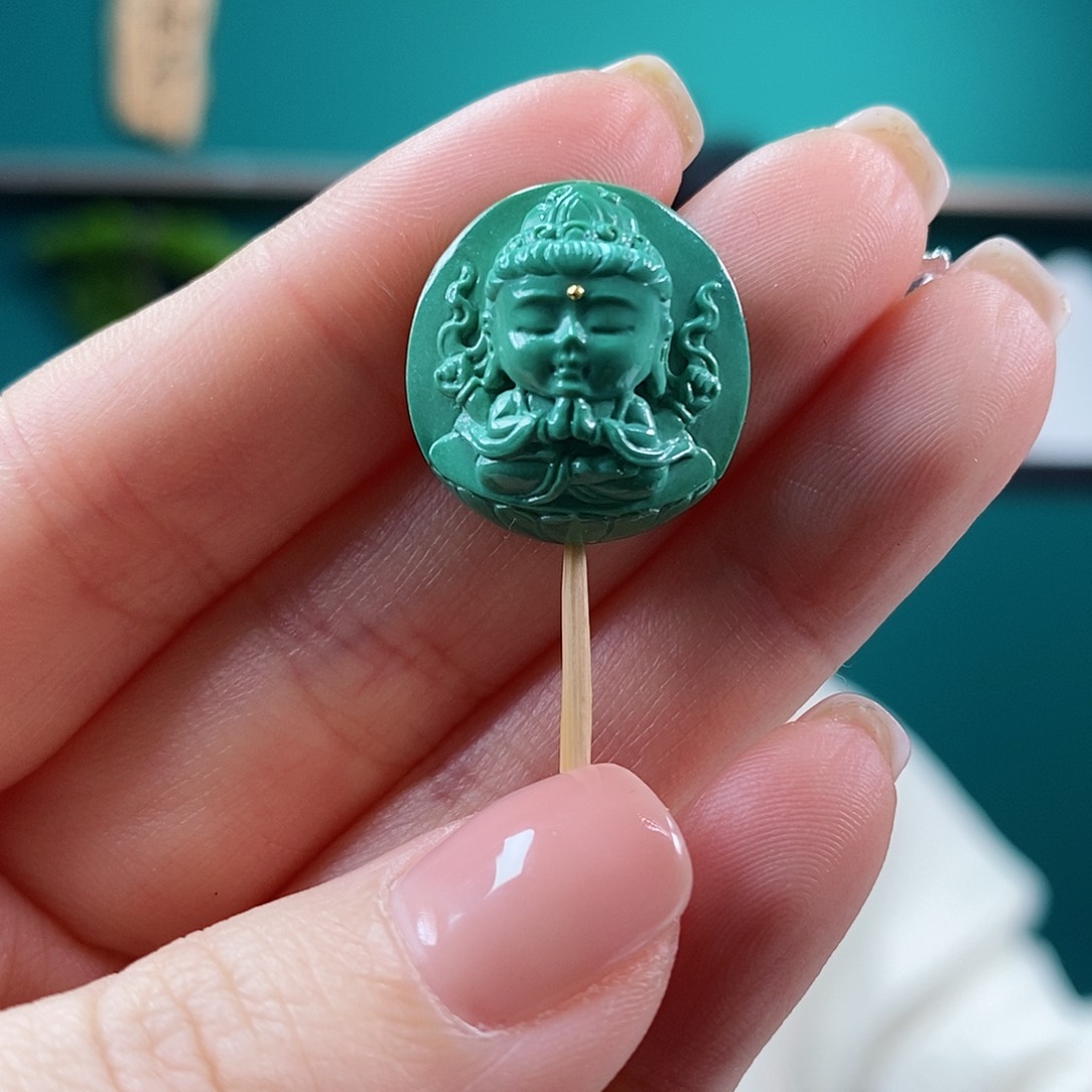 绿松石珠宝奇石未镶嵌