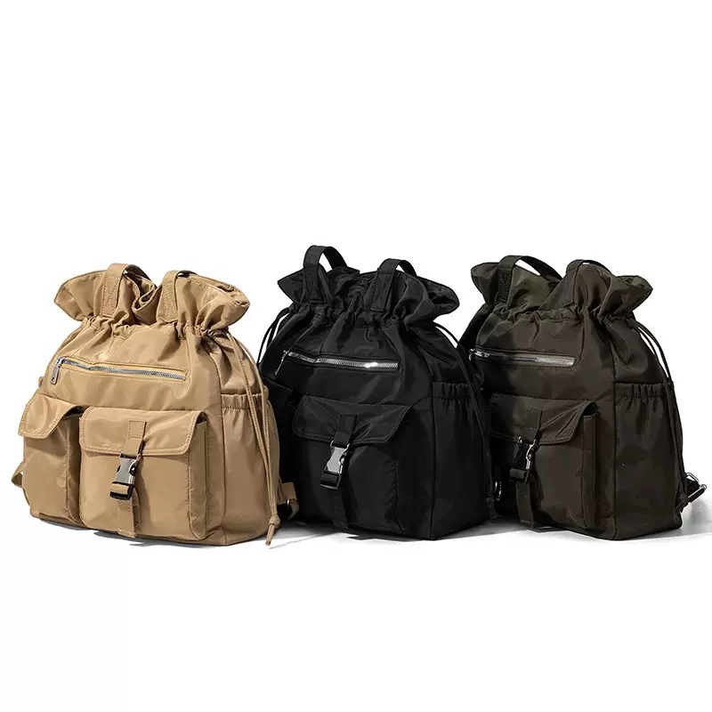 「银角大王」韩系百搭多背托特包！大容量日常通勤尼龙单肩双肩包