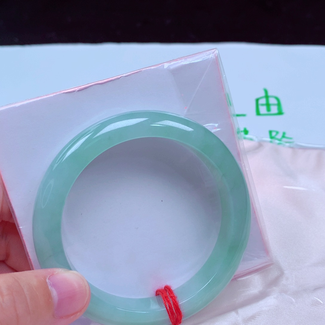 未镶嵌手镯翡翠散*缅甸天然A货翡翠手镯56