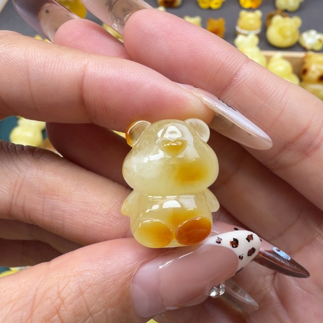 琥珀未镶嵌裸石蜜蜡