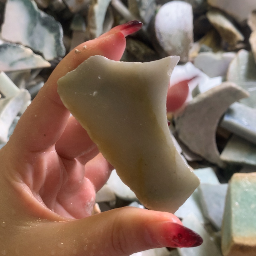 翡翠颈饰未镶嵌缅甸翡翠