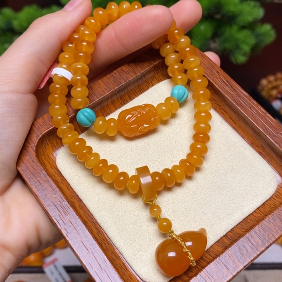 【闪购商品】手链蜜蜡未镶嵌手串