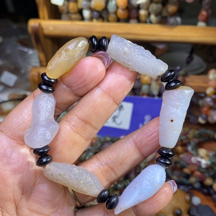 玛瑙/玉髓珠宝半成品未镶嵌贰**y