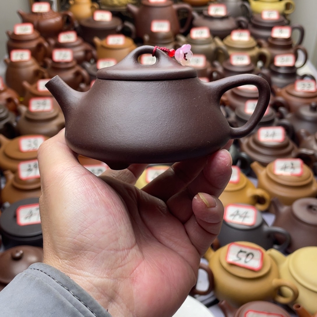 茶壶紫砂宜兴紫砂半手工