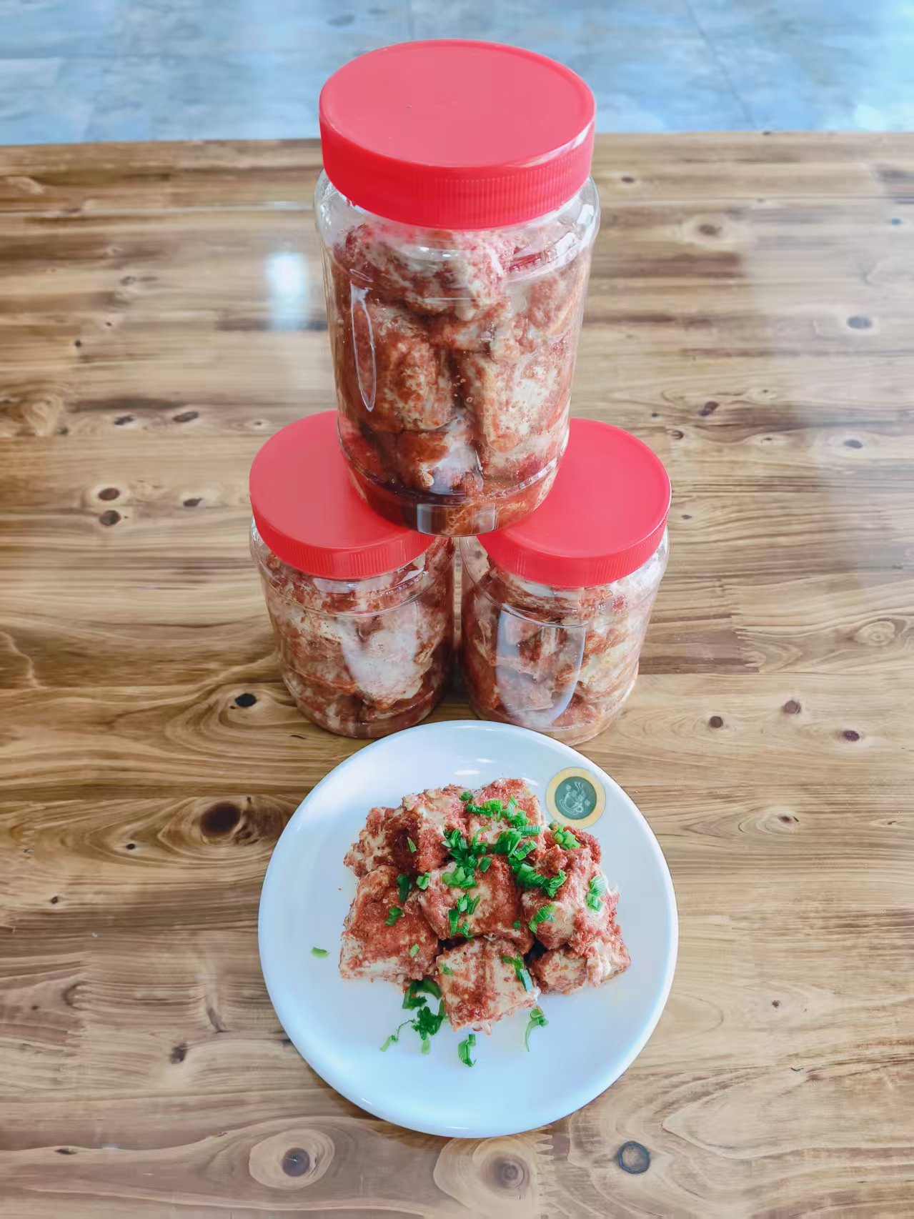 【老锡林特色辣味腐乳】安徽六安特产辣味腐乳香辣麻辣下饭菜
