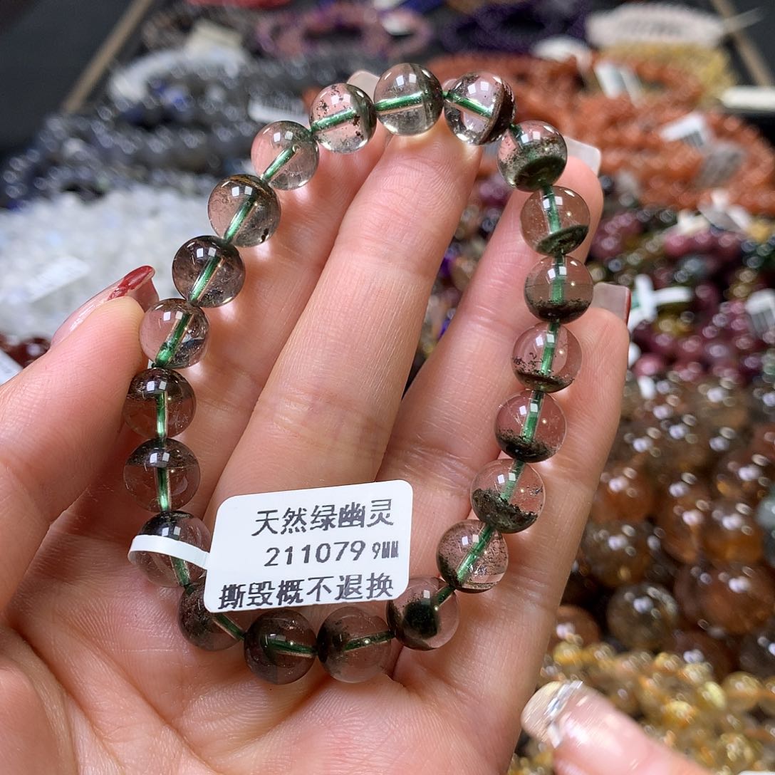 水晶手链未镶嵌，