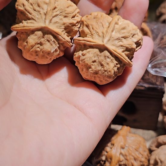 吊坠文玩核桃35三楞