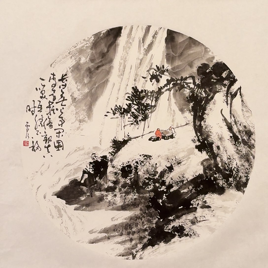 国画雷公老师的作品
