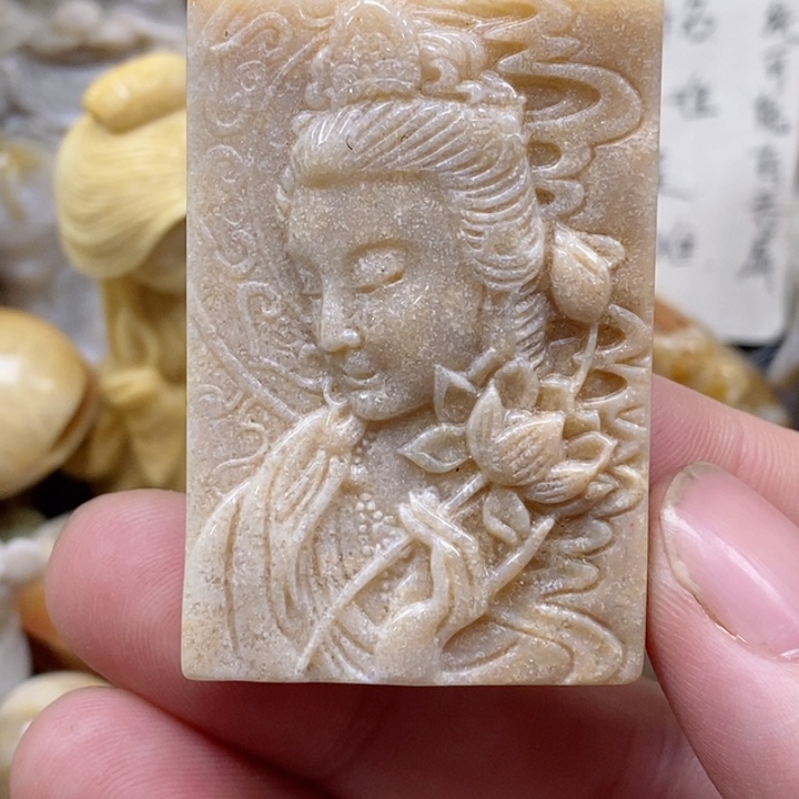 颈饰未镶嵌硅化珊瑚（珊瑚玉）