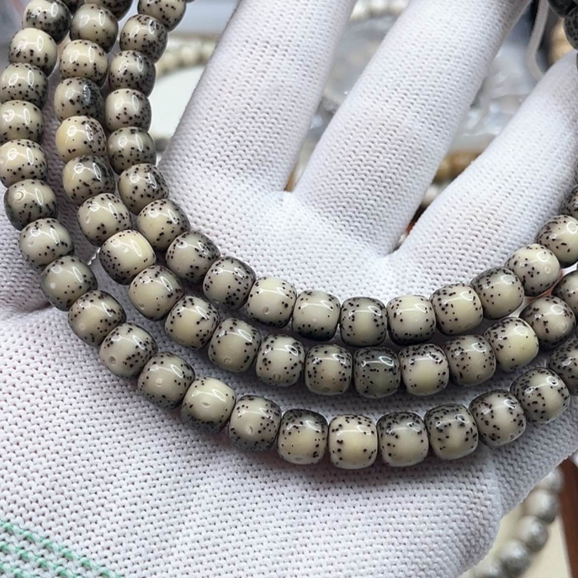 【闪购商品】星月菩提手串泡*泡8×7桶珠