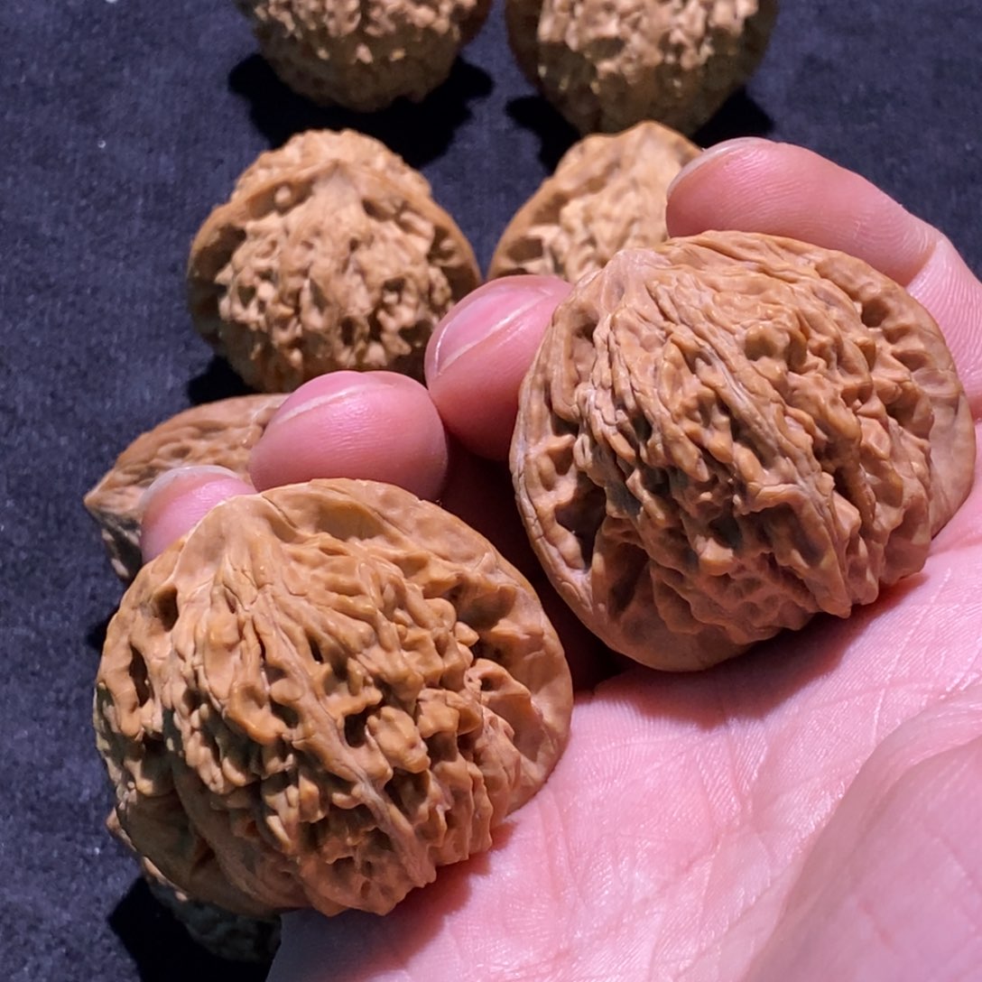 吊坠文玩核桃43四座楼