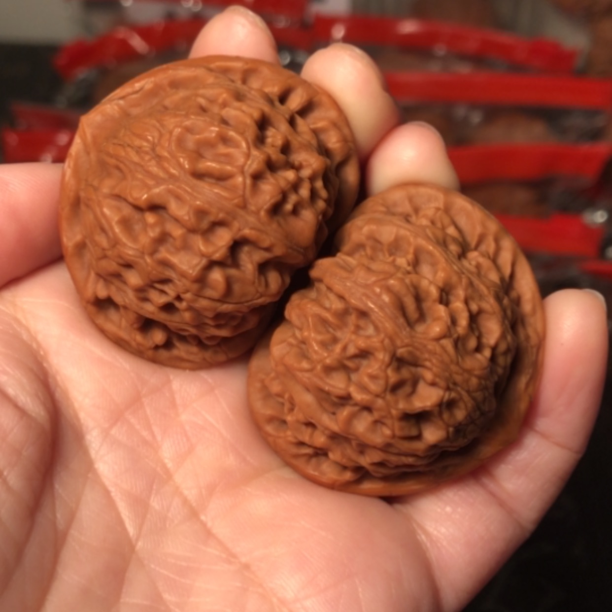 【闪购商品】文玩核桃把件宫灯43