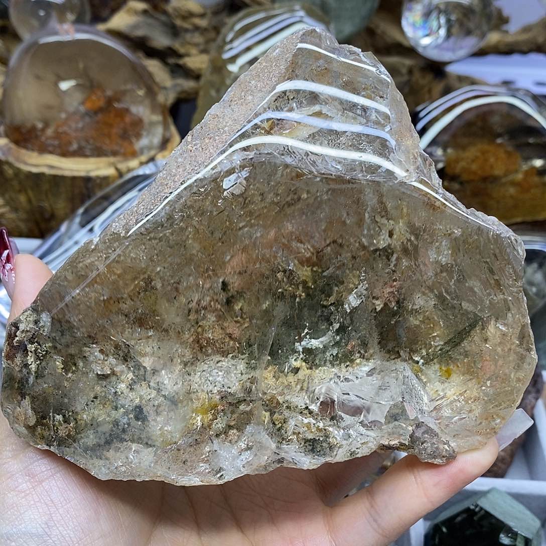 水晶水晶原石未镶嵌