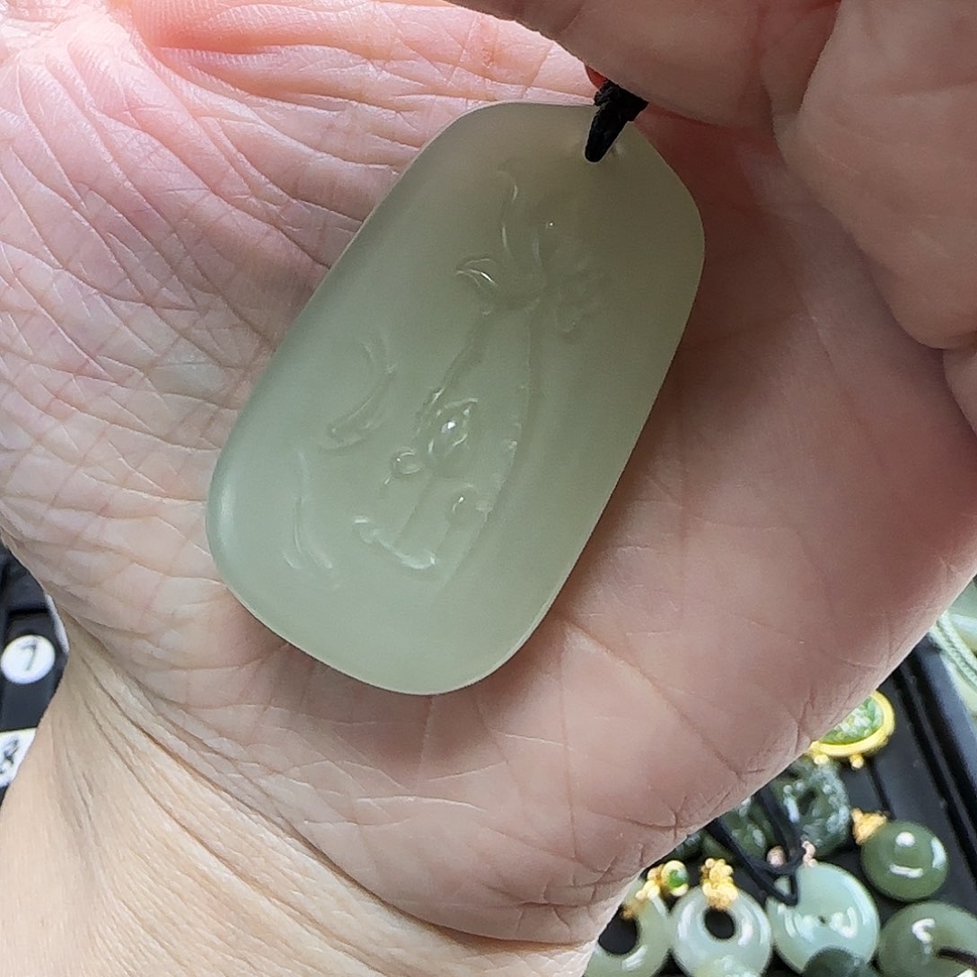 吊坠(不含链)未镶嵌和田玉