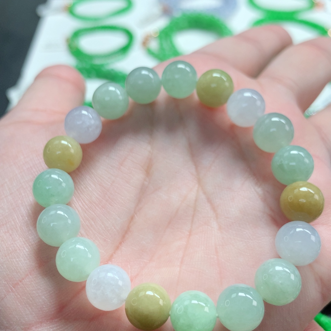 翡翠未镶嵌手链翡翠