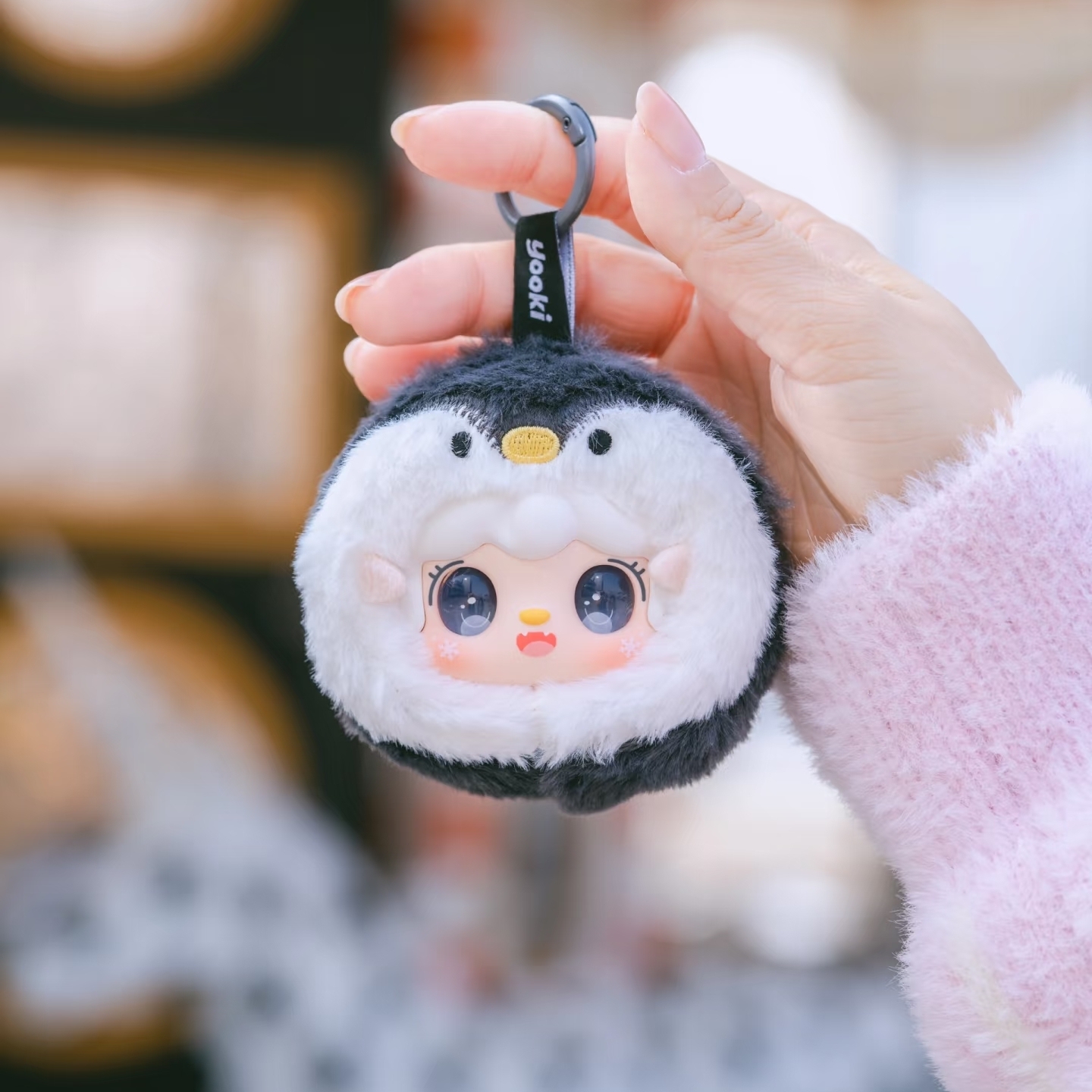 【平拆】正版氧氧yookimini海洋宝宝搪胶毛绒盲盒女生生日情侣礼物