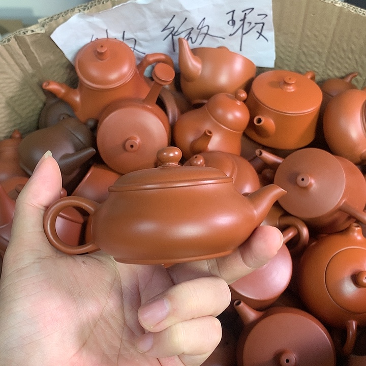 紫砂茶壶原矿朱泥茶具茶壶家用130