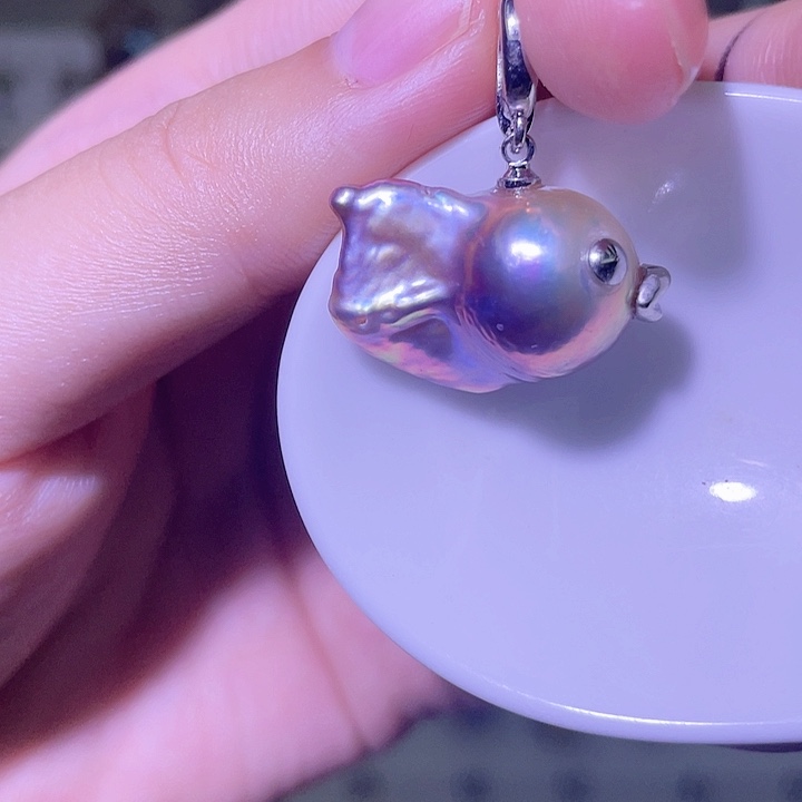 淡水珍珠合金颈饰4