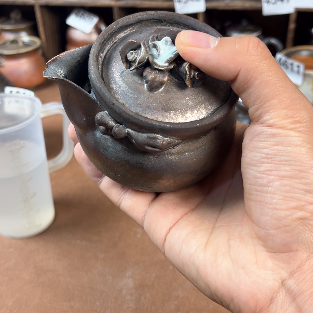 壶没***字柴烧茶器主人宝瓶