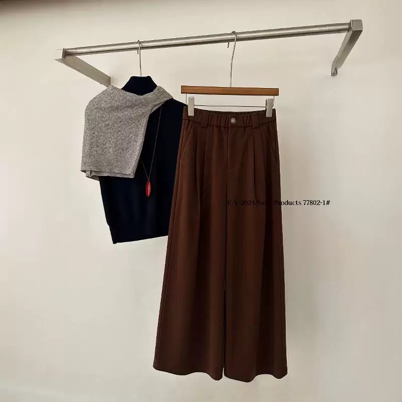 大秀家西装九分裤真好看66603