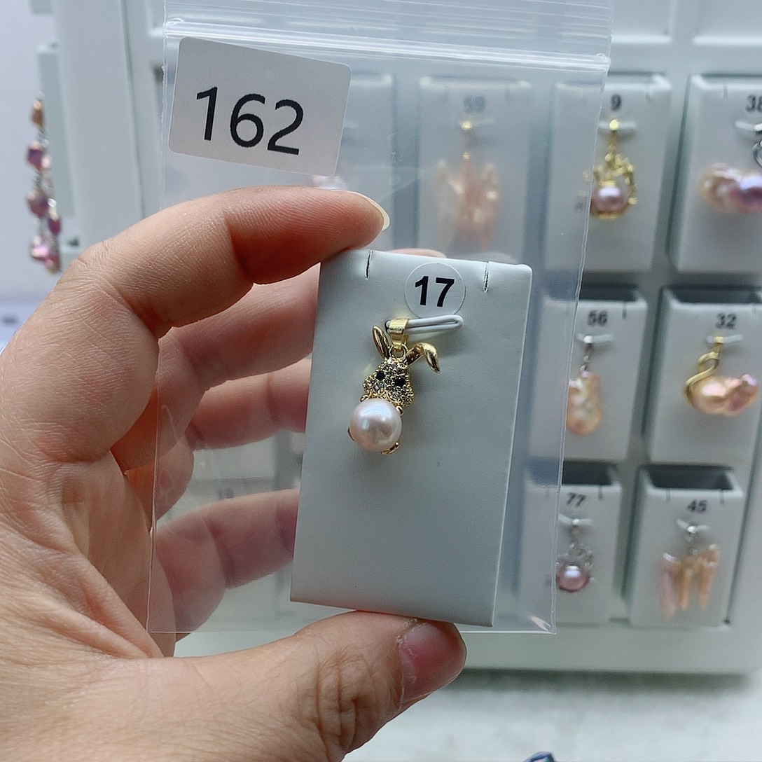 吊坠(不含链)合金淡水珍珠