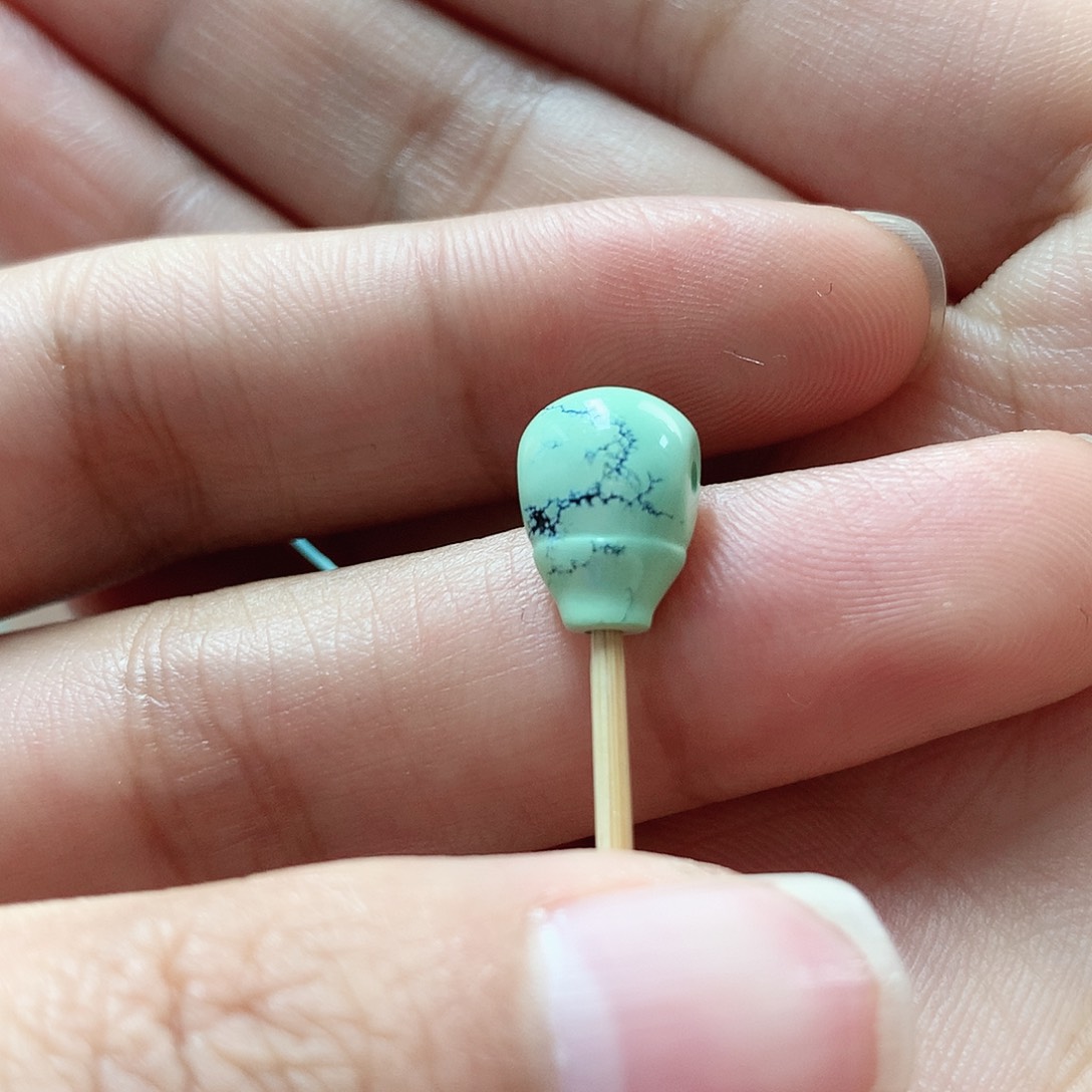 未镶嵌绿松石珠宝奇石妖