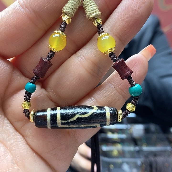 玛瑙/玉髓颈饰合金