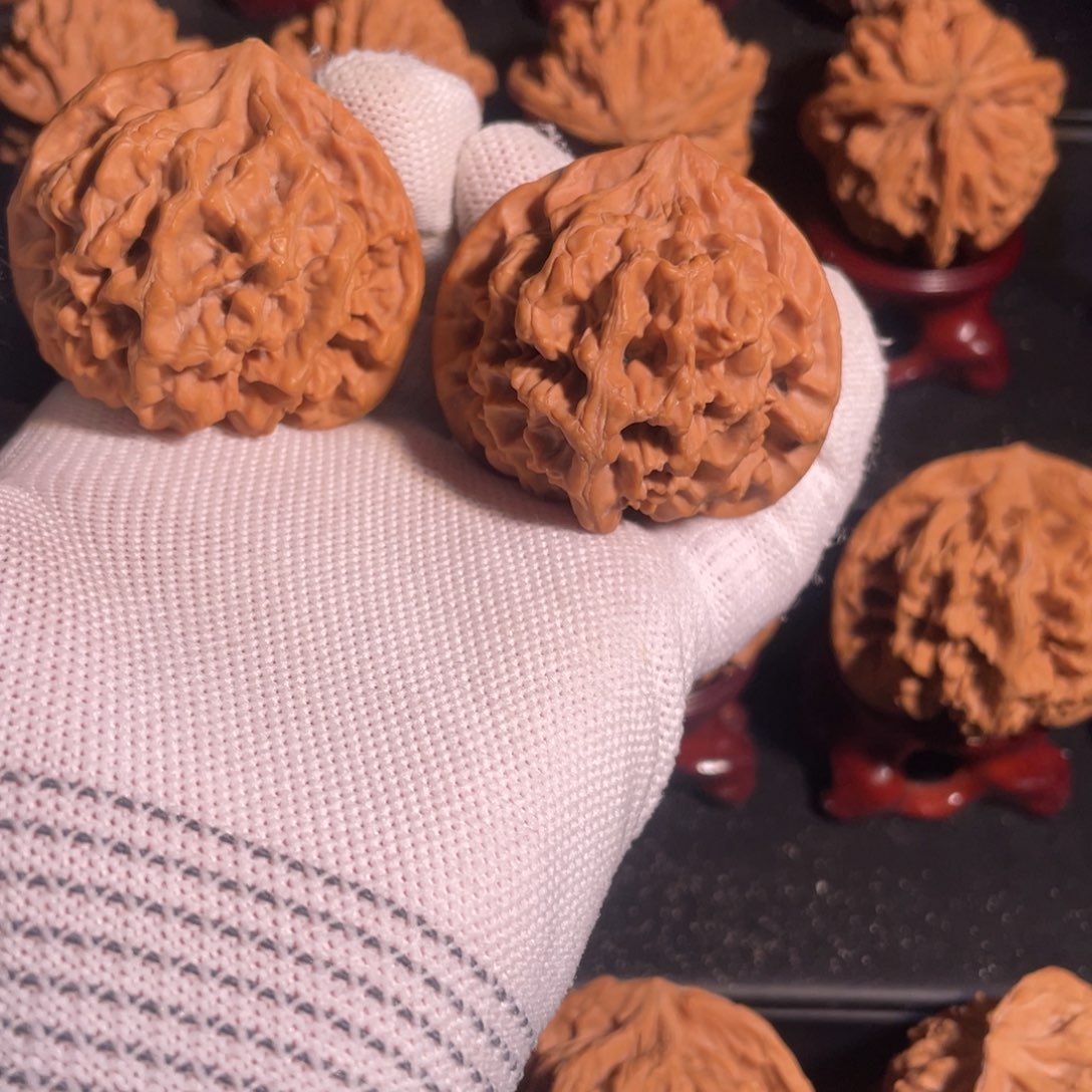 把件文玩核桃43官帽