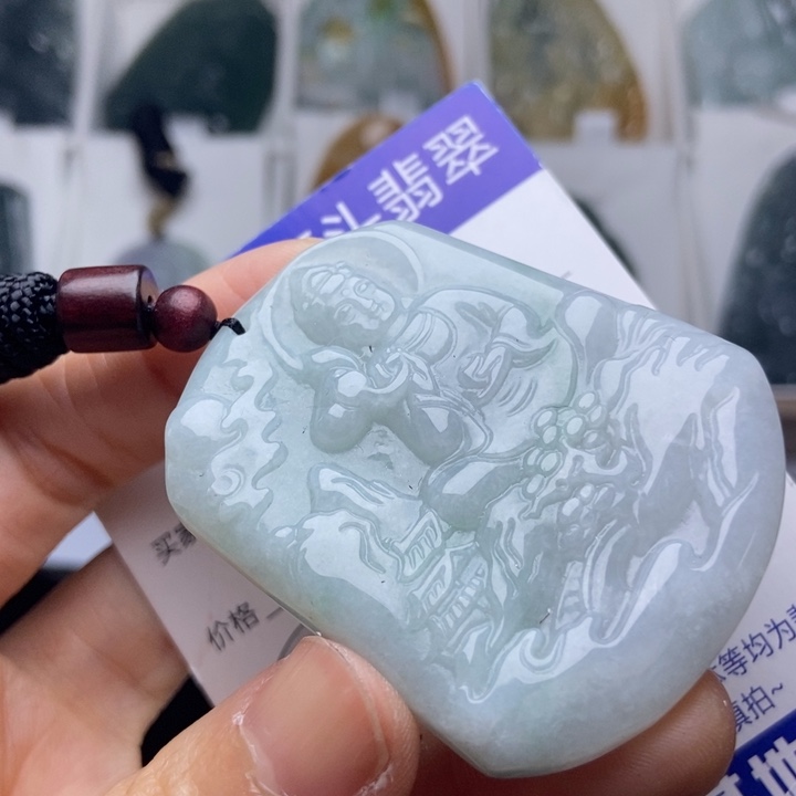 翡翠未镶嵌挂件翡翠