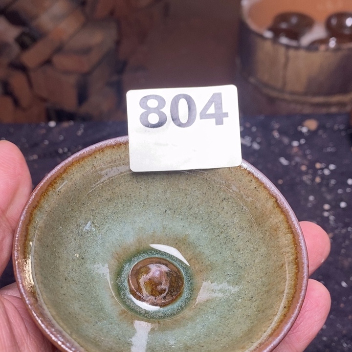 郎***茶盏熊宇龙窑 开窑大吉