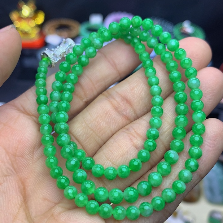 翡翠手链未镶嵌翡翠 4.6 
