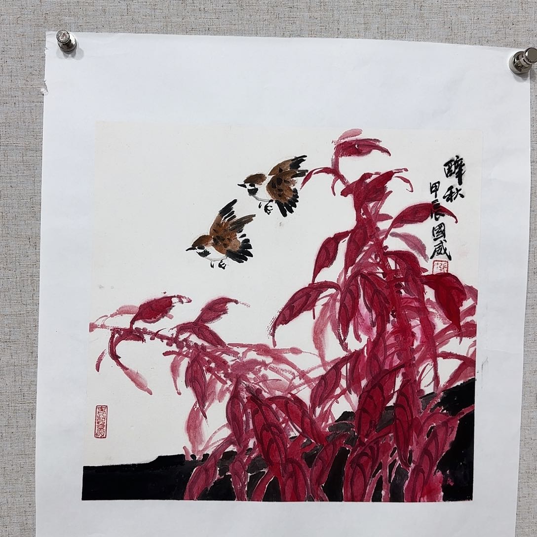 国画张国威老师精品