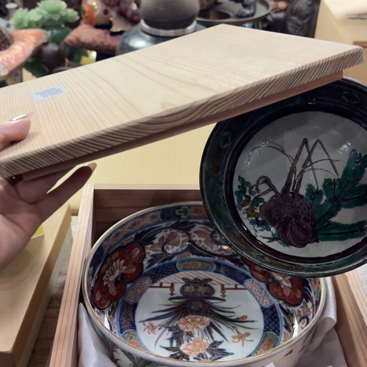 波***仔陶瓷古美术置物摆件